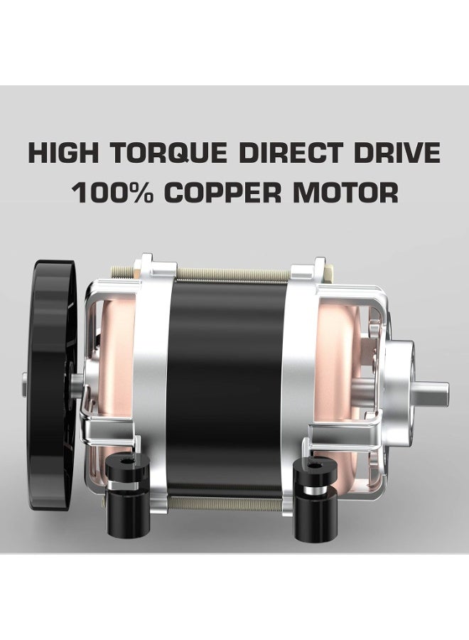 فيديم Vidiem Jewel ST Compact 2L Wet Grinder | Lightweight & Easy to Use | Low Power Consumption | SS Drum | Wide Stone Roller | High Torque Copper Motor | Fast Grinding | ISI Certified | 5-Year Warranty - Image 4